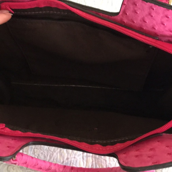 Michael Kors Pink Textured Handbag - Large - Picture 7 of 9